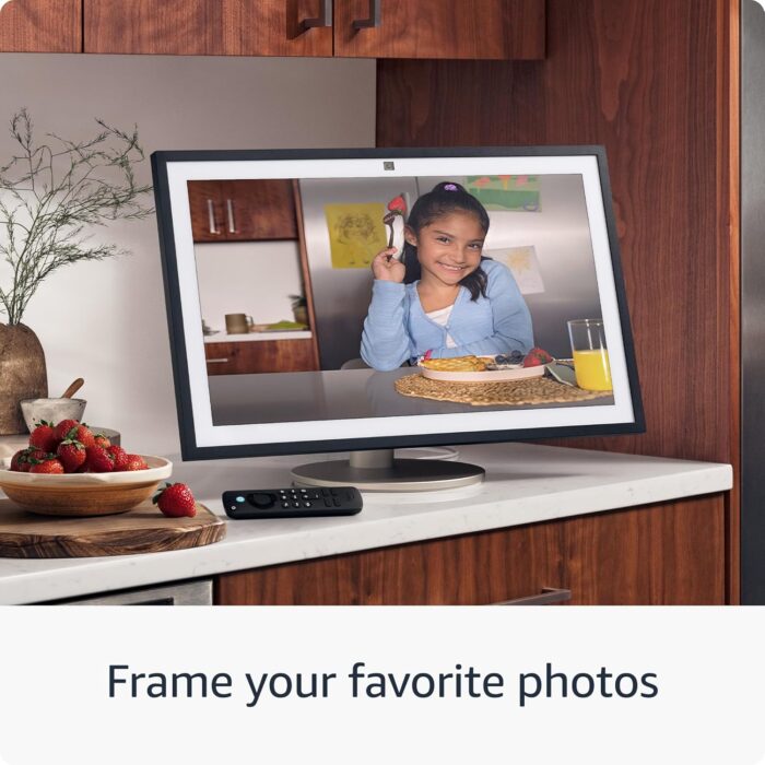 Introducing Amazon Echo Show 21 | A stunning 21" smart kitchen TV for home organization with Alexa - Image 7