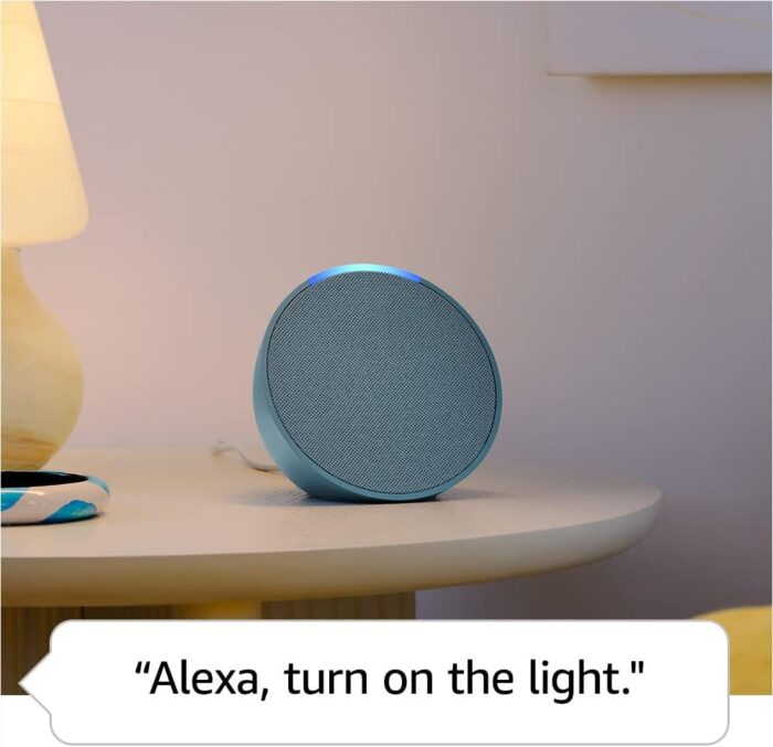 Amazon Echo Pop (newest model), Our smallest Alexa speaker, Fits in any room, Lavender Bloom - Image 4