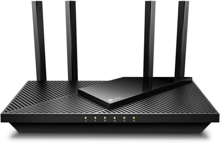 TP-Link AX1800 WiFi 6 Router V4 (Archer AX21) – Dual Band Wireless Internet Router, Gigabit Router, Easy Mesh, Works with Alexa - A Certified for Humans Device