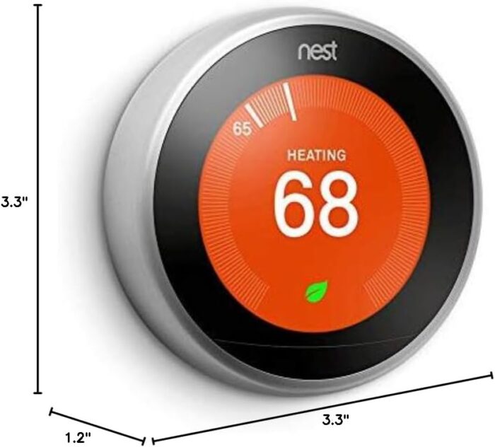 Google Nest Learning Thermostat - 3rd Generation - Smart Thermostat - Pro Version - Works With Alexa - Image 4