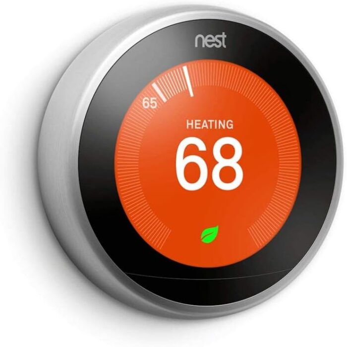 Google Nest Learning Thermostat - 3rd Generation - Smart Thermostat - Pro Version - Works With Alexa