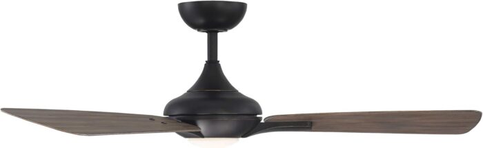 Modern Forms FR-W1819-52L35OBBW Mykonos 3 Indoor or Outdoor Smart Home Ceiling Fan with Remote Control, 52in Blade Span, Oil Rubbed Bronze Barn Wood - Image 4