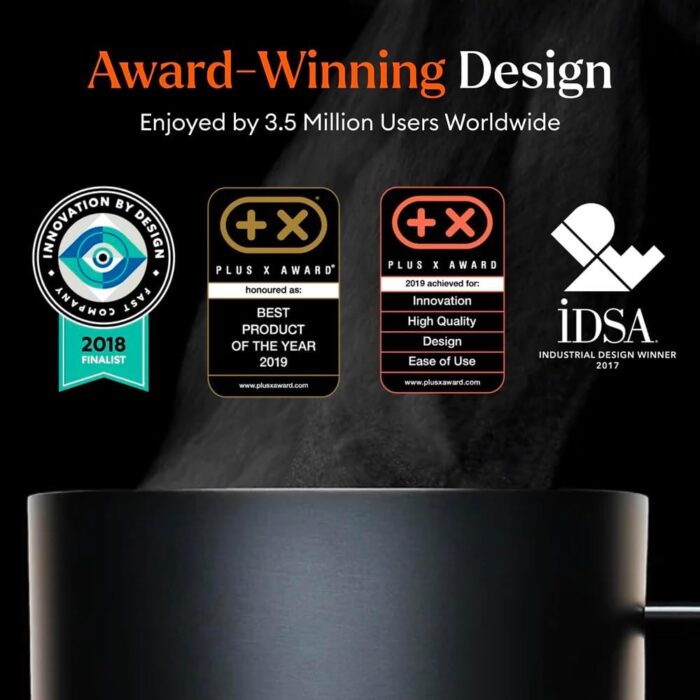 Ember Temperature Control Smart Mug 2, 10 Oz, App-Controlled Heated Coffee Mug with 80 Min Battery Life and Improved Design, Black - Image 7