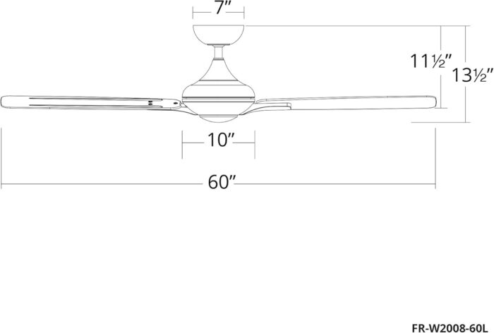 Mykonos Smart Indoor and Outdoor 5-Blade Ceiling Fan 60in Matte Black with 3000K LED Light Kit and Remote Control works with Alexa, Google Assistant, Samsung Things, and iOS or Android App - Image 9