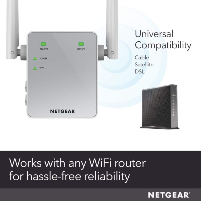 NETGEAR Wi-Fi Range Extender EX3700 - Coverage Up to 1000 Sq Ft and 15 Devices with AC750 Dual Band Wireless Signal Booster & Repeater (Up to 750Mbps Speed), and Compact Wall Plug Design - Image 4