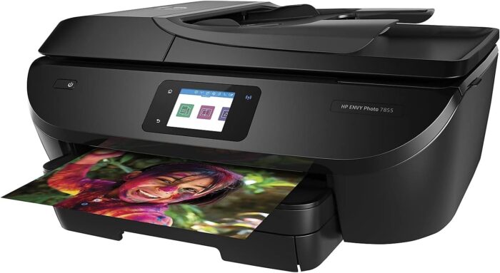 HP ENVY Photo 7855 All in One color Photo Printer with Wireless Printing, HP Instant Ink ready, Works with Alexa (K7R96A) - Image 7