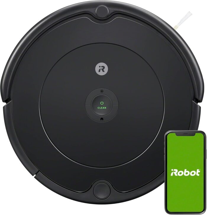 iRobot Roomba 692 Robot Vacuum - Wi-Fi Connectivity, Personalized Cleaning Recommendations, Works with Alexa, Good for Pet Hair, Carpets, Hard Floors, Self-Charging