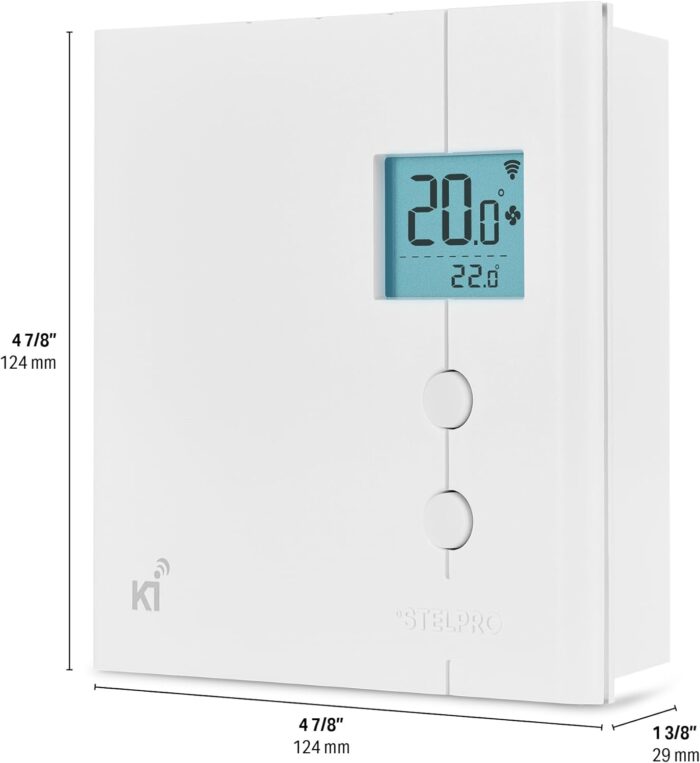 Z-Wave Plus KI STZW402WB+ Thermostat (White) for Electric Baseboards and Convectors - Image 6