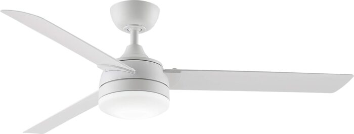 Xeno Wet 56 inch Indoor/Outdoor Ceiling Fan with LED Light Kit - Matte White