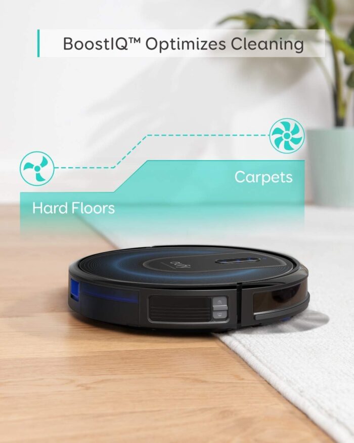 eufy Robot Vacuum G30, 2000 Pa Suction, Robot Vacuum for Carpets and Hard Floors, Ideal for Pet Owners, Dynamic Navigation, Wi-Fi - Image 5