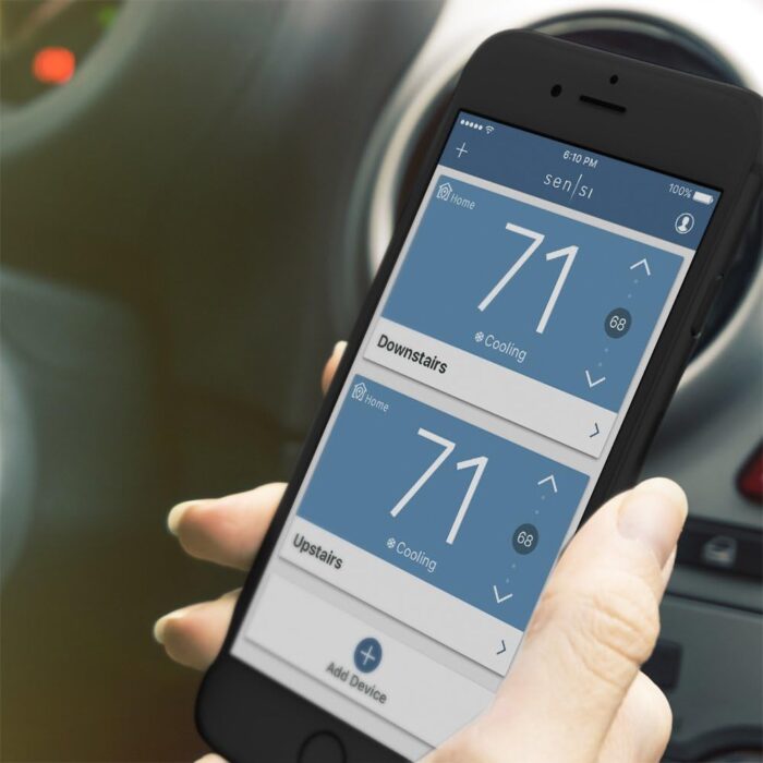 Emerson Sensi Touch Wi-Fi Thermostat for Multiple Thermostat Manager, 6-Pack,Black - Image 9
