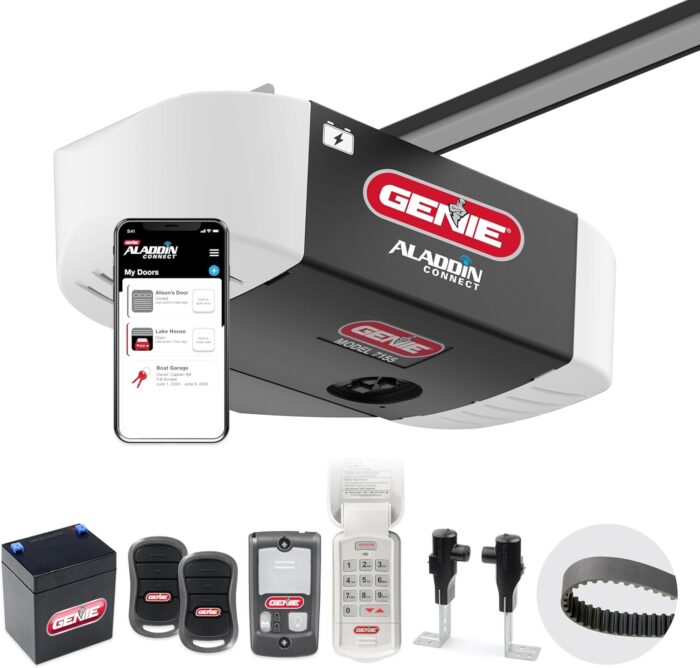 Genie StealthDrive 7155 Connect Smartphone-Controlled Belt Drive Garage Door Opener - 1 Each