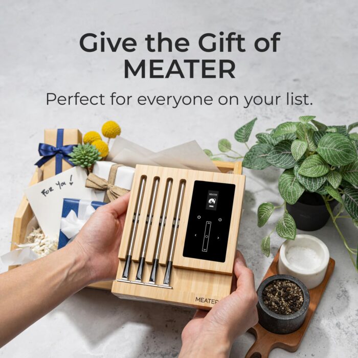 MEATER Block: WiFi Smart Wireless Meat Thermometer | 4 Probes, Long Range | Perfect for BBQ, Oven, Grill, Kitchen, Smoker, Air Fryer | Apple Watch, Alexa Compatible | iOS & Android App - Image 6