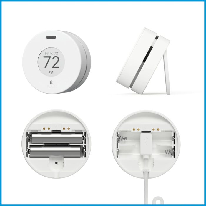 Flair Puck Wireless Thermostat Companion Product to Flair Smart Vents or a standalone Mini Split Controller