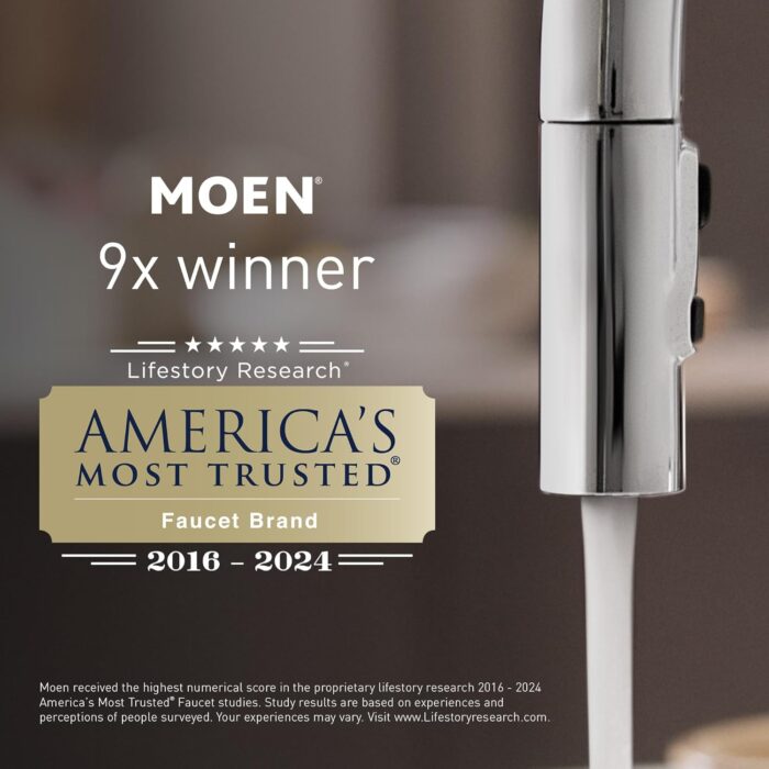 Moen Flo Smart Water Monitor and Automatic Shutoff Sensor, Wi-Fi Connected Water Leak Detector for 1-Inch Diameter Pipe, 900-006 - Image 8