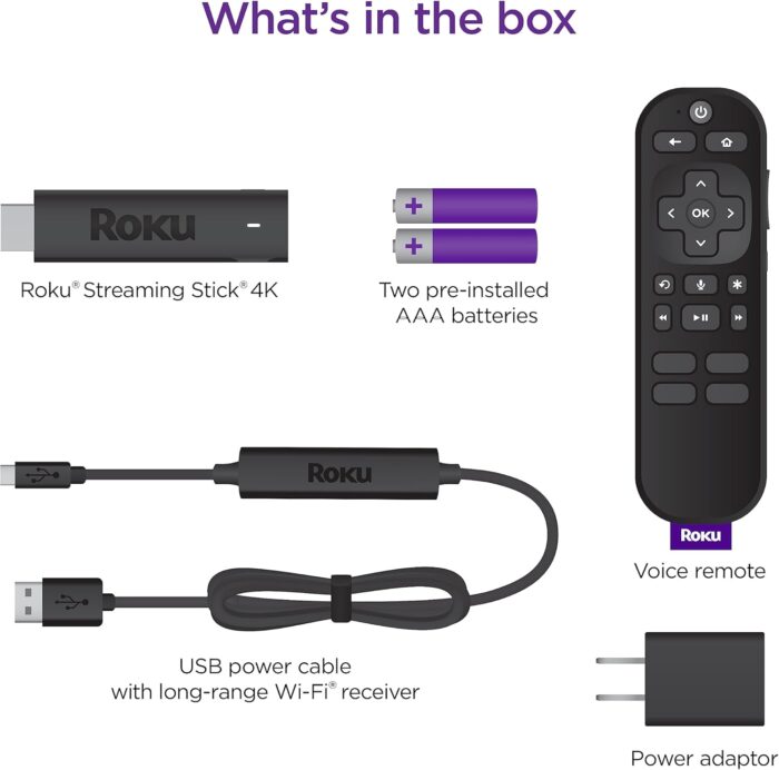 Roku Streaming Media Stick 4K - Image 7