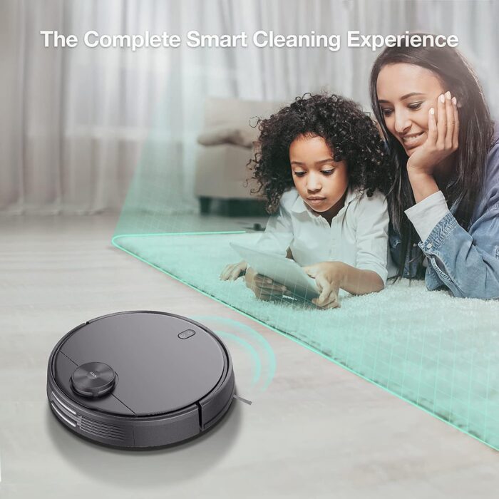 WYZE Robot Vacuum with LIDAR Mapping Technology, 2100Pa Suction, No-go Zone, Wi-Fi Connected, Self-Charging, Ideal for Pet Hair, Hard Floors and Carpets - Image 6