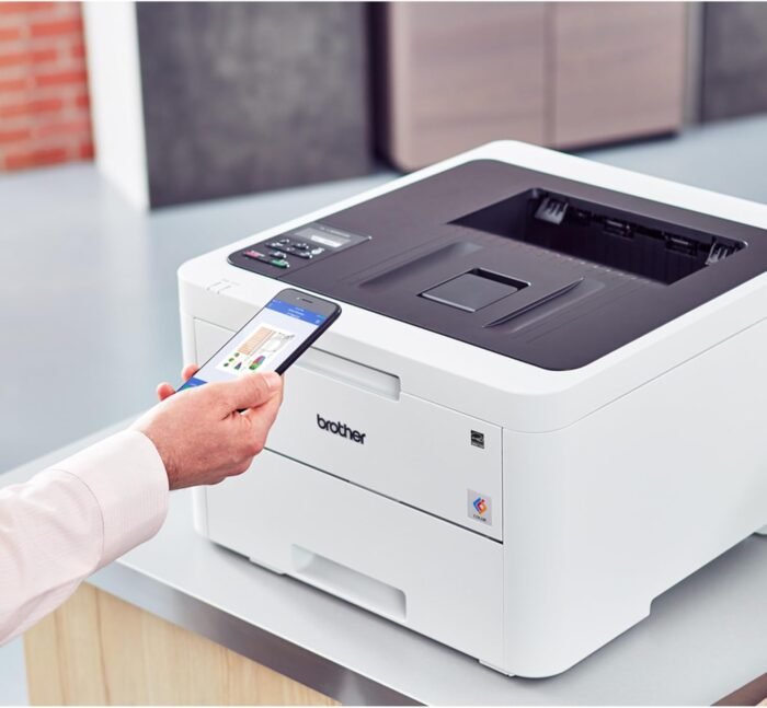 Brother HL-L3230CDW Compact Digital Color Printer Providing Laser Printer Quality Results with Wireless Printing and Duplex Printing, Amazon Dash Replenishment Ready, White - Image 3