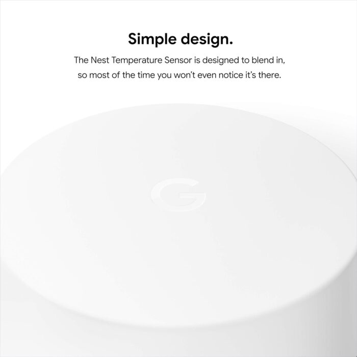 Google Nest Temperature Sensor 3 Count Pack - Nest Thermostat Sensor - Nest Sensor That Works with Nest Learning Thermostat and Nest Thermostat E - Smart Home - Image 11