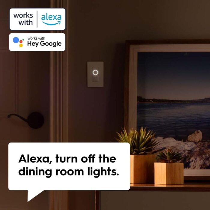 Cync GE Smart Light Dimmer Switch & Motion Sensor, Neutral Wire Required Light Switch, 2.4 GHz WiFi Works with Amazon Alexa and Google Home, White - Image 5