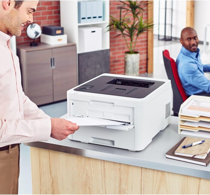 Brother HL-L3230CDW Compact Digital Color Printer Providing Laser Printer Quality Results with Wireless Printing and Duplex Printing, Amazon Dash Replenishment Ready, White - Image 6