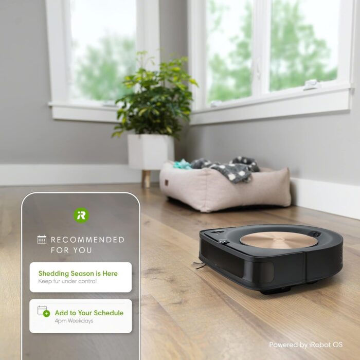 iRobot Roomba s9+ Self Emptying Robot Vacuum - Self-Empty for 60 Days, Detects & Cleans Around Objects in Your Home, Smart Mapping, Powerful Suction, Corner & Edge Cleaning - Image 7