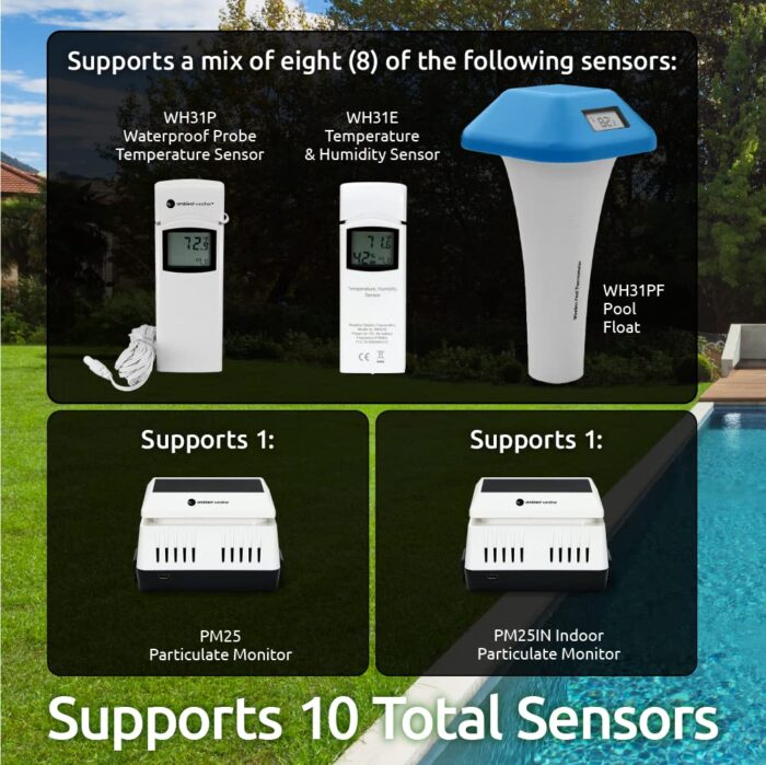 Ambient Weather WS-2902 WiFi Smart Weather Station - Image 6