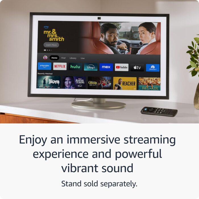 Introducing Amazon Echo Show 21 | A stunning 21" smart kitchen TV for home organization with Alexa - Image 3