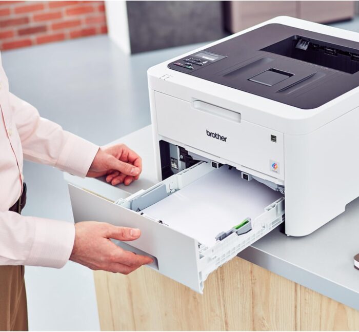 Brother HL-L3230CDW Compact Digital Color Printer Providing Laser Printer Quality Results with Wireless Printing and Duplex Printing, Amazon Dash Replenishment Ready, White - Image 5