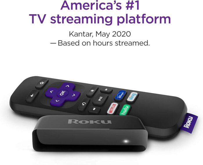 Roku Premiere | HD/4K/HDR Streaming Media Player, Simple Remote and Premium HDMI Cable, Black - Image 2