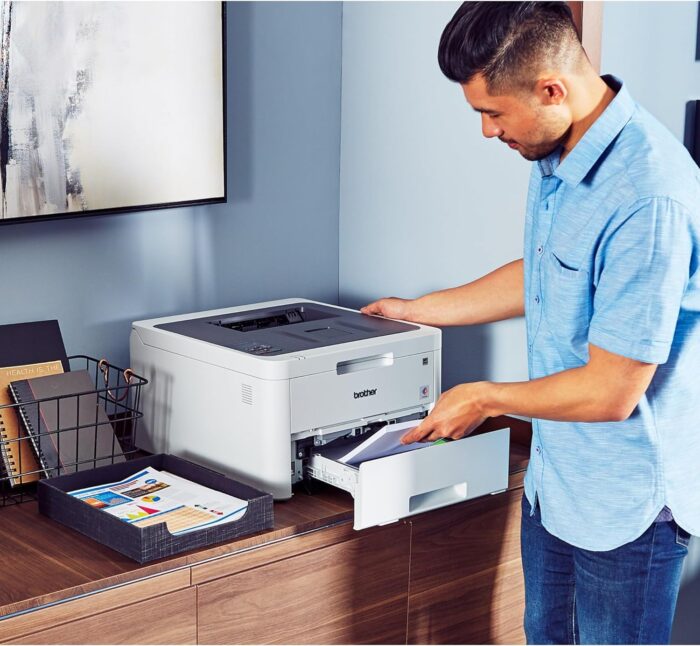 Brother HL-L3210CW Compact Digital Color Printer Providing Laser Printer Quality Results with Wireless - Image 4