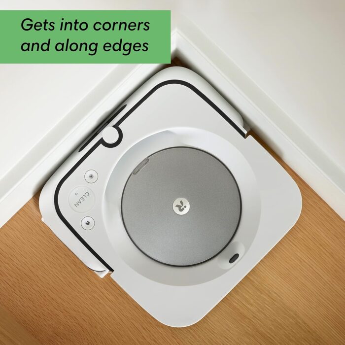 iRobot Braava Jet M6 (6110) Ultimate Robot Mop- Wi-Fi Connected, Precision Jet Spray, Smart Mapping, Works with Alexa, Ideal for Multiple Rooms, Recharges and Resumes, White - Image 13