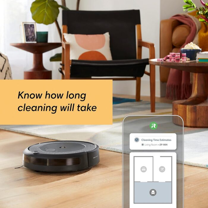 iRobot Roomba i3+ EVO (3550) Self-Emptying Robot Vacuum – Now Clean by Room with Smart Mapping, Empties Itself for Up to 60 Days, Works with Alexa, Ideal for Pet Hair, Carpets​, Roomba i3+ - Image 13