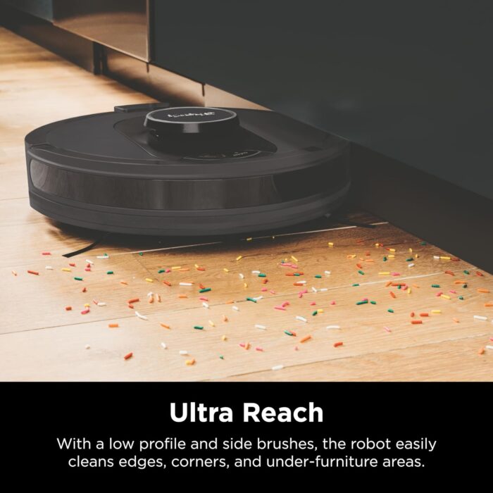 Shark AV2501S AI Ultra Robot Vacuum, with Matrix Clean, Home Mapping, 30-Day Capacity HEPA Bagless Self Empty Base, Perfect for Pet Hair, Wifi, Dark Grey - Image 12