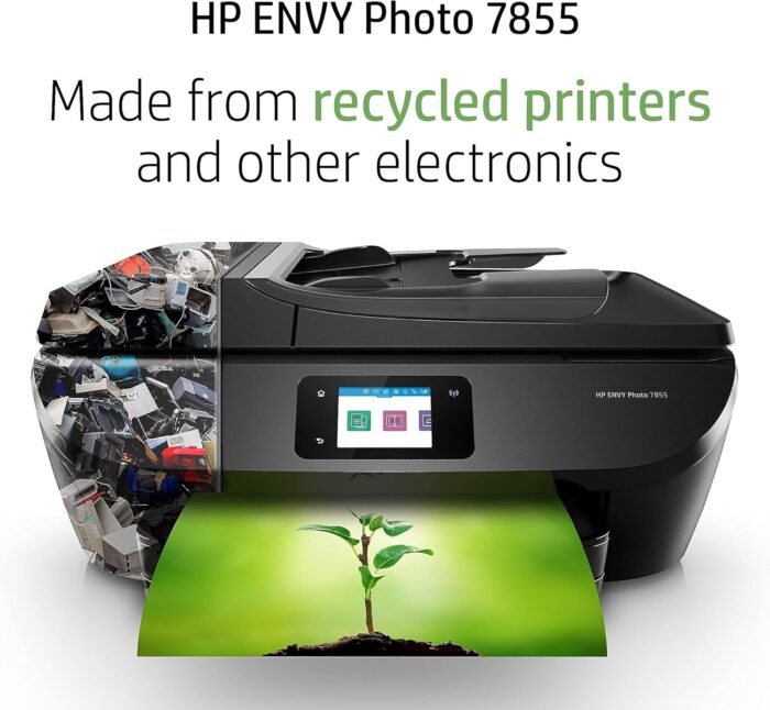 HP ENVY Photo 7855 All in One color Photo Printer with Wireless Printing, HP Instant Ink ready, Works with Alexa (K7R96A) - Image 2