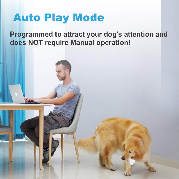 Smart Bone, Automatic & Interactive Toy for Dog, Puppy and Cat, App Control, Safe & Durable, Keep Your Pets Entertained All Day - Image 4