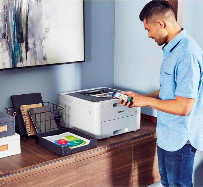 Brother HL-L3210CW Compact Digital Color Printer Providing Laser Printer Quality Results with Wireless - Image 3