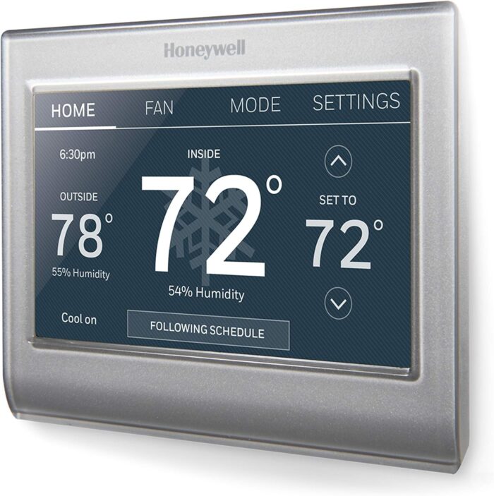 Honeywell Home RTH9585WF1004 Wi-Fi Smart Color Thermostat, 7 Day Programmable, Touch Screen, Energy Star, Alexa Ready