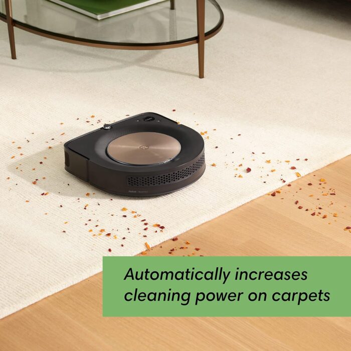 iRobot Roomba s9+ Self Emptying Robot Vacuum - Self-Empty for 60 Days, Detects & Cleans Around Objects in Your Home, Smart Mapping, Powerful Suction, Corner & Edge Cleaning - Image 14