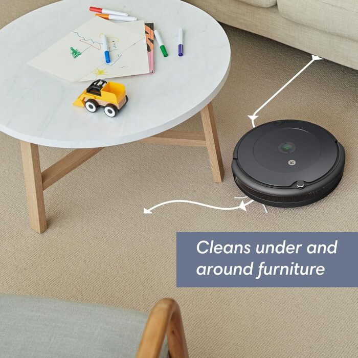 iRobot Roomba 692 Robot Vacuum - Wi-Fi Connectivity, Personalized Cleaning Recommendations, Works with Alexa, Good for Pet Hair, Carpets, Hard Floors, Self-Charging - Image 7