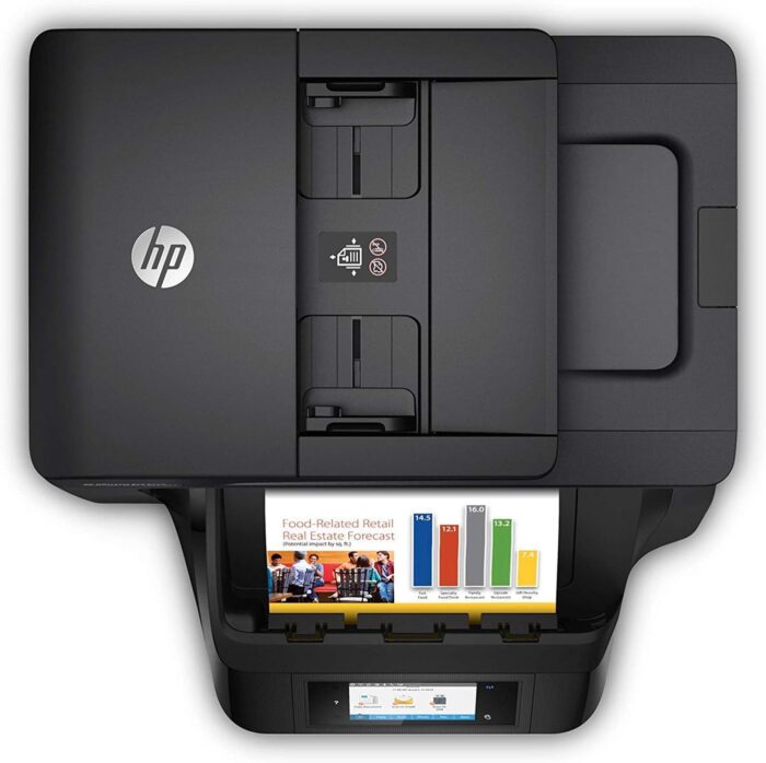 HP OfficeJet Pro 8720 All-in-One Wireless Printer, HP Instant Ink or Amazon Dash replenishment ready - Black (M9L74A) - Image 12