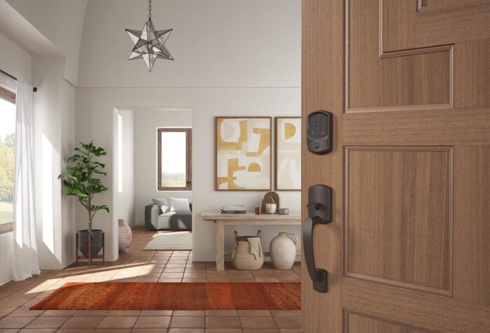 SCHLAGE BE489WB GRW 716 Encode WiFi Deadbolt Smart Lock, Keyless Entry Touchscreen Door Lock with Greenwich Trim, Aged Bronze - Image 11