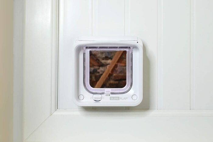 SureFlap Microchip Cat Door Connect with Hub Bundle - Door Opening: The Microchip Cat Door Flap Opening is 5 5/8" (w) by 4 3/4" (h - Image 3