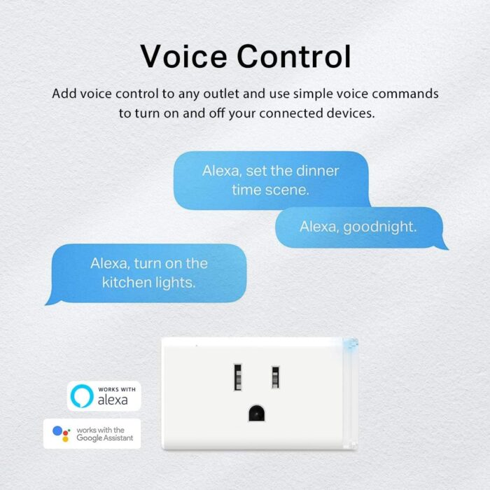 Kasa Smart Plug Mini with Energy Monitoring, Smart Home Wi-Fi Outlet Works with Alexa, Google Home & IFTTT, Wi-Fi Simple Setup, No Hub Required (KP115), White - Image 5