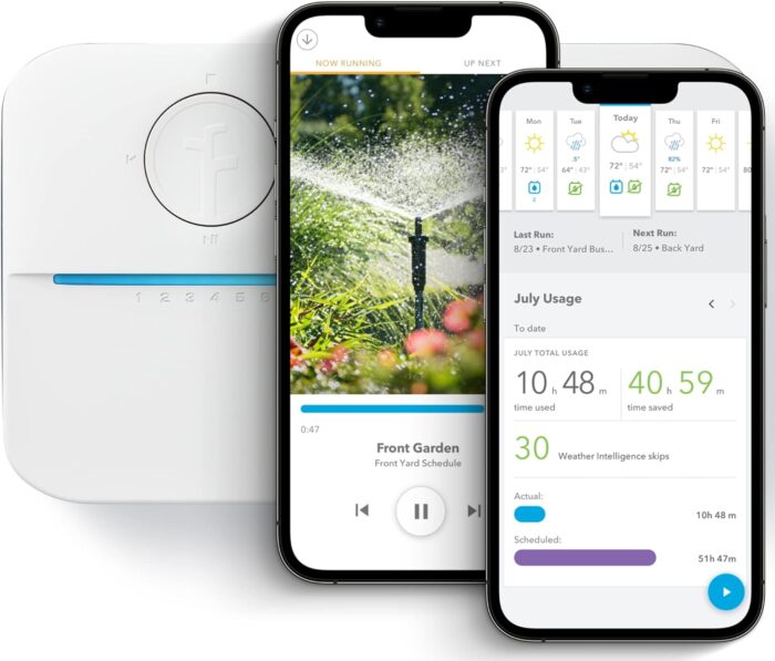 Rachio 3 Smart Bundle: Includes Rachio 3rd Generation-16 Zone Smart Sprinkler Controller (Alexa Compatible w/ Hyperlocal Weather Intelligence Plus & Rain Skip) & Rachio Weatherproof Outdoor Enclosure - Image 3