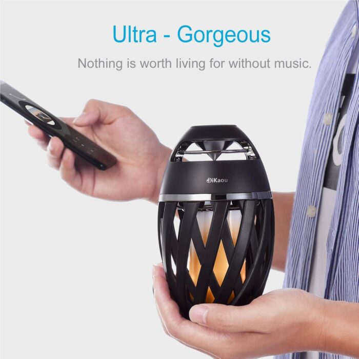 Gifts for Men, Him, Outdoor Bluetooth Speaker, Unique Gifts for Men Him Dad, Wireless Speaker Waterproof with Torch Light, BT5.0 with HD Audio and Enhance Bass, Birthdays Gifts for Men Her Women - Image 3