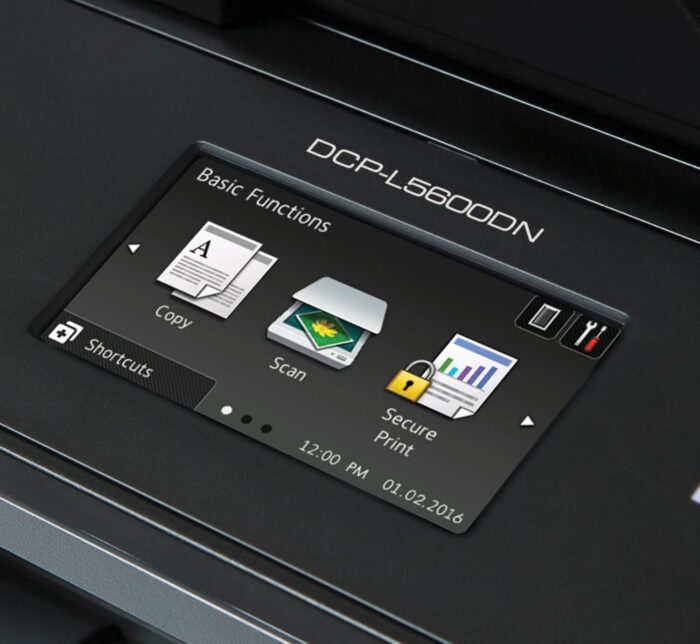 Brother Monochrome Laser Printer, Multifunction Printer and Copier, DCP-L5600DN, Flexible Network Connectivity, Duplex Printing, Mobile Printing, Amazon Dash Replenishment Ready - Image 4