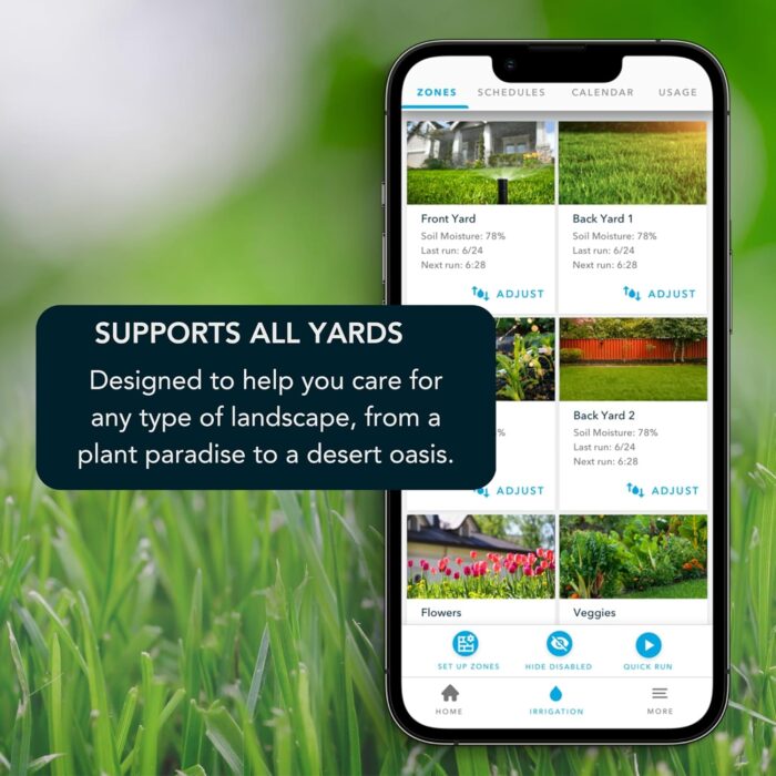 Rachio 3 Smart Bundle: Includes Rachio 3rd Generation-16 Zone Smart Sprinkler Controller (Alexa Compatible w/ Hyperlocal Weather Intelligence Plus & Rain Skip) & Rachio Weatherproof Outdoor Enclosure - Image 7