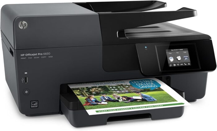 HP OfficeJet Pro 6830 Wireless All-in-One Photo Printer with Mobile Printing, HP Instant Ink & Amazon Dash Replenishment ready (E3E02A) - Image 3