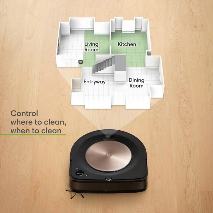 iRobot Roomba s9+ (9550) Robot Vacuum & Braava Jet m6 (6112) Robot Mop Bundle - Wi-Fi Connected, Smart Mapping, Powerful Suction, Precision Jet Spray, Corners & Edges, Ideal for Multiple Rooms - Image 15